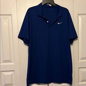 Nike Blue Polo Shirt with Classic Design